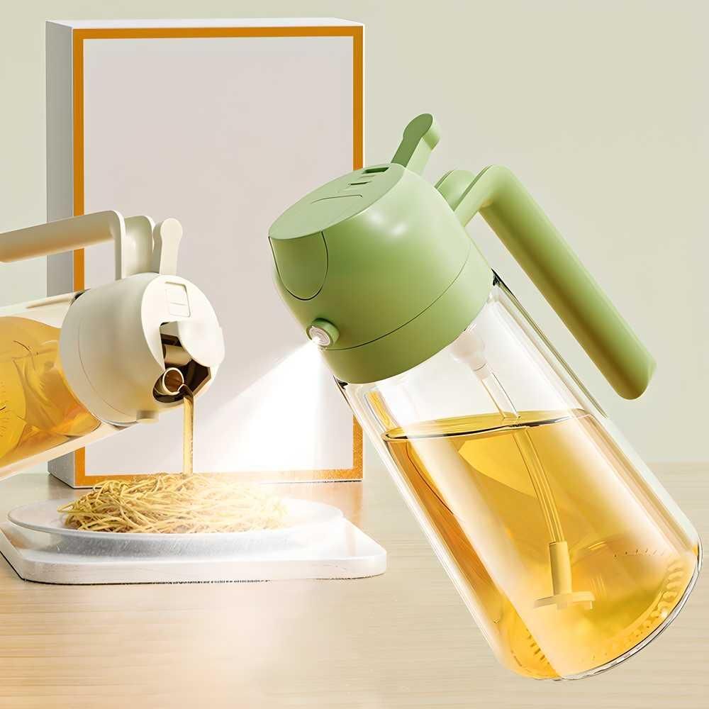 500ml Leakproof and anti-clog premium oil sprayer for effortless cooking