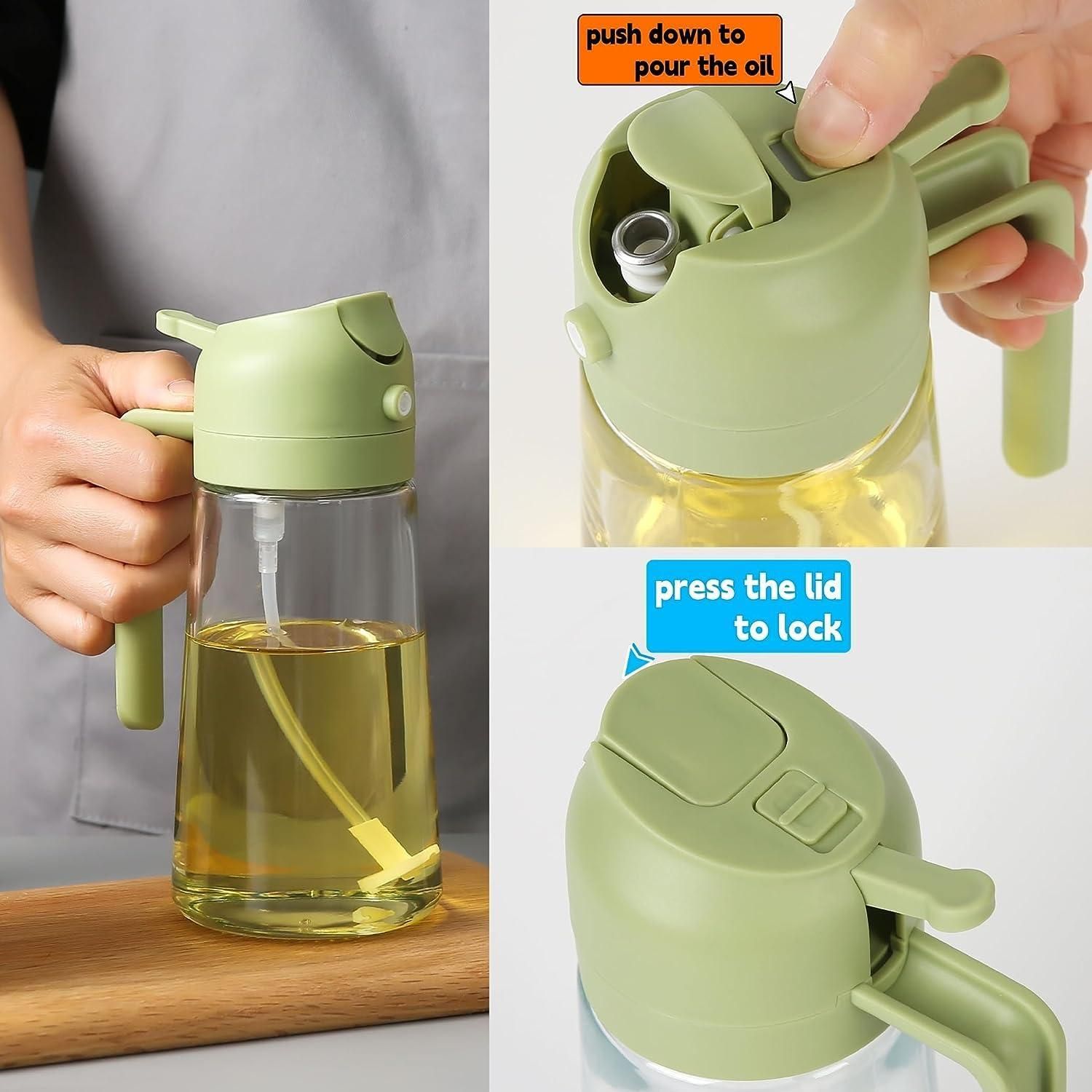 500ml Leakproof and anti-clog premium oil sprayer for effortless cooking