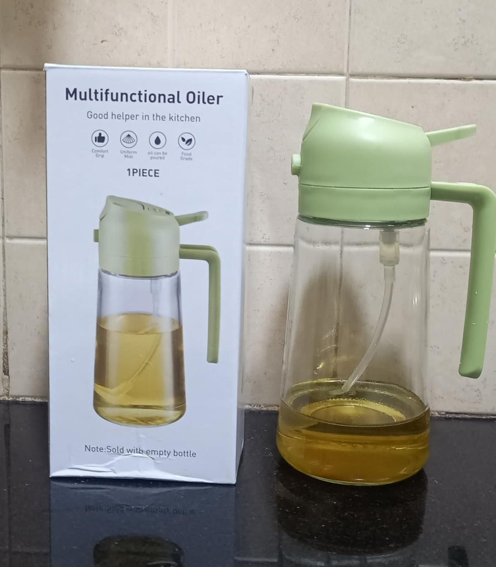 500ml Leakproof and anti-clog premium oil sprayer for effortless cooking